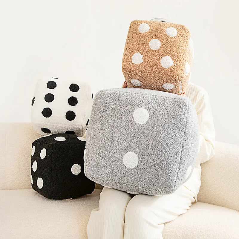 Decorative Dice Pillow Plush