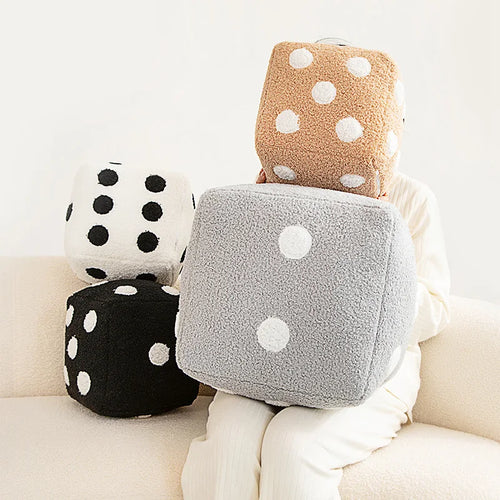 Decorative Dice Pillow Plush