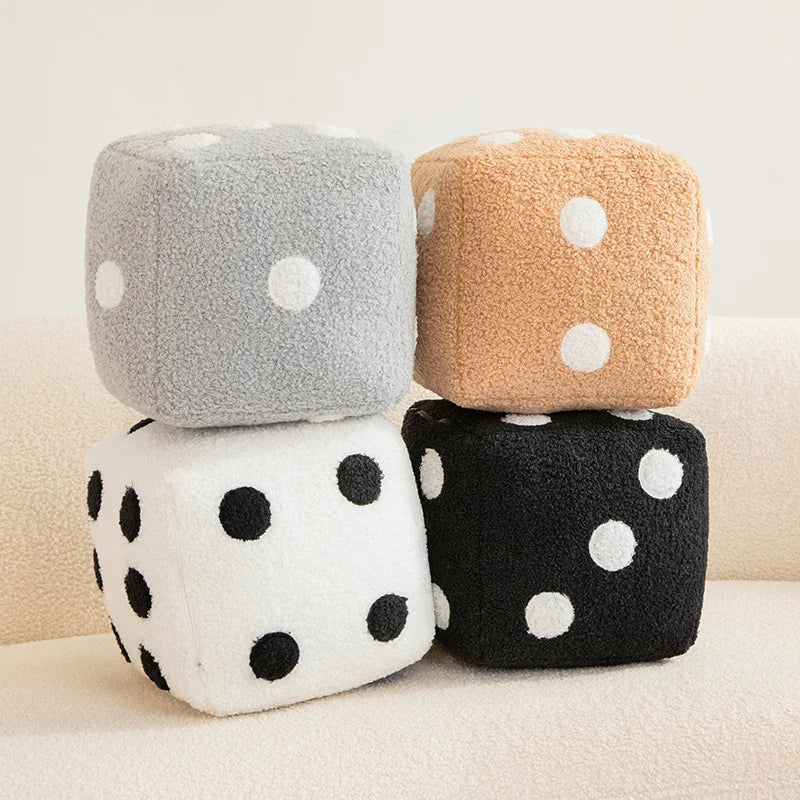 Decorative Dice Pillow Plush
